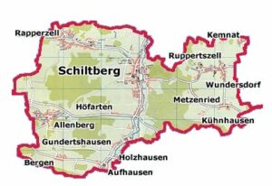 Ortsteile Gemeinde Schiltberg