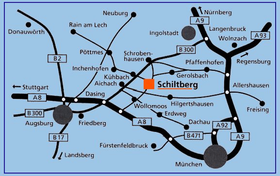 Verkehrsanbindung Gemeinde Schiltberg